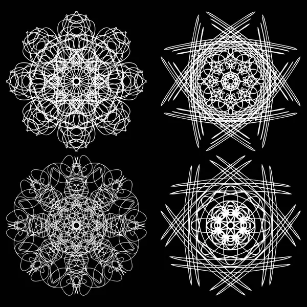 Mandala kolo ornament dekorace květinový vzor. — Stockový vektor