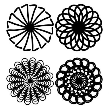 Kutsal geometri tasarım kümesi