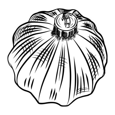 Geleneksel Noel dekorasyonu Vintage el çekilmiş