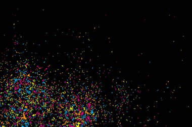 Doğum günü folyo konfeti glitter sparkles darbe. 