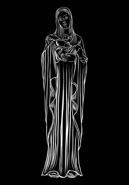 izole doğum sahnesi. 