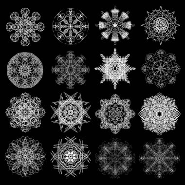 Kutsal geometrik çember öğeleri