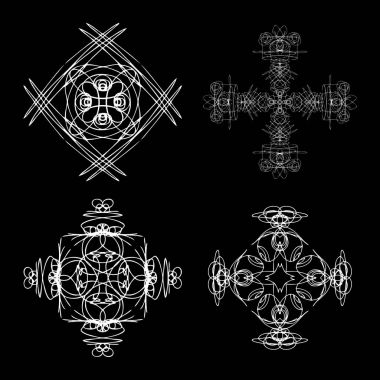 Kutsal geometrik çember öğeleri