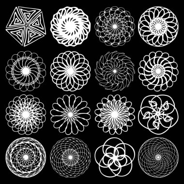 Kutsal geometrik çember öğeleri