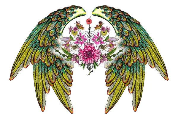 Beyaz arka plan üzerinde izole siyahişi dövme öğeleri. 