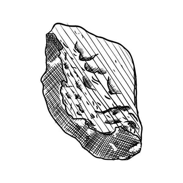 Piedra realista y roca . — Archivo Imágenes Vectoriales