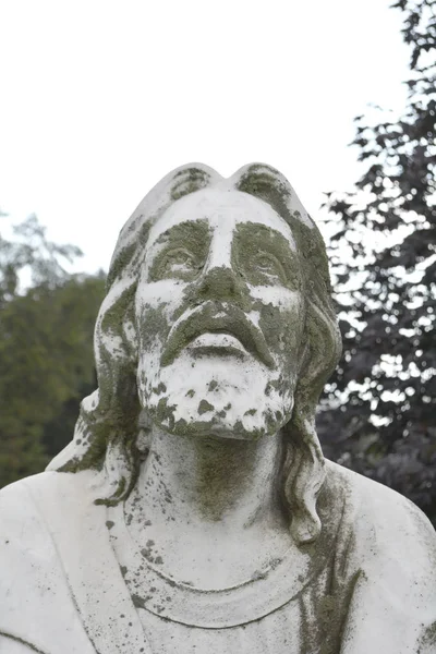 Gedetailleerd beeld van Jezus Christus portret. — Stockfoto