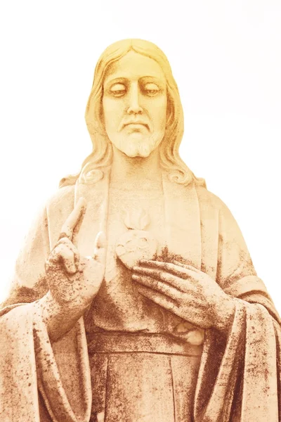 İsa Mesih Kral heykeli. — Stok fotoğraf