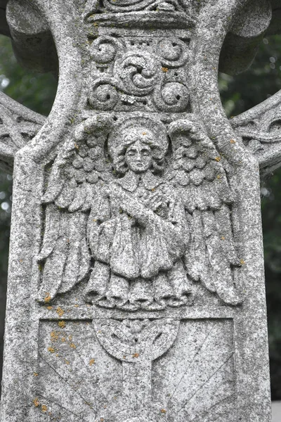 Άγιος Άγγελος ο Χριστιανισμός θρησκευτικό σύμβολο — Φωτογραφία Αρχείου
