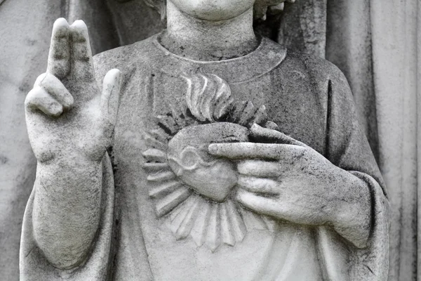 Detalle del joven Jesús — Foto de Stock