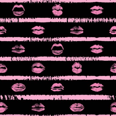 Sevgililer seamless modeli. Tekstil desen veya kağıt baskı sarma.