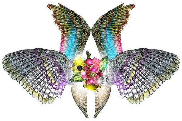 Beyaz arka plan üzerinde izole siyahişi dövme öğeleri