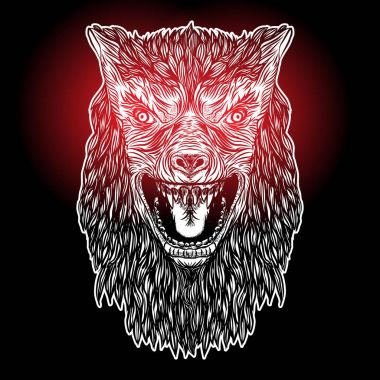 Kükreyen kurt ya da kurt adam Başkanı. 