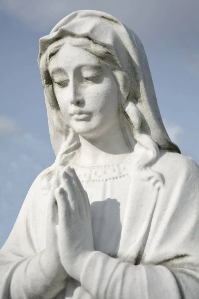 Діви Марії. Молячись Божої Матері Марії. — стокове фото
