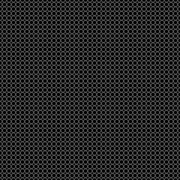 Weiß auf schwarz nahtlos geometrisches minimalistisches Muster. — Stockvektor