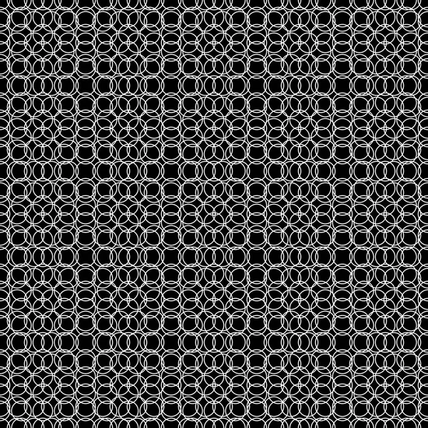 Abstraktes geometrisches schwarzes Deko-Kunst-Sechseck-Muster — Stockvektor