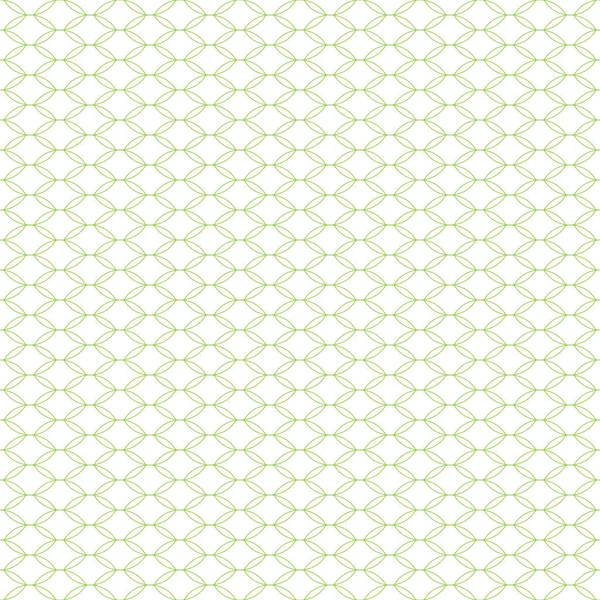 Seamless cross pattern in green color — Stock Vector