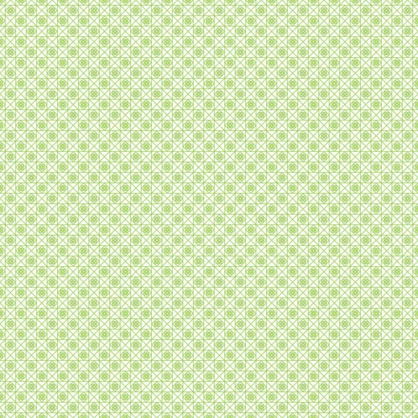 Bezproblémové geometrickým vzorem v zelené barvě — Stockový vektor