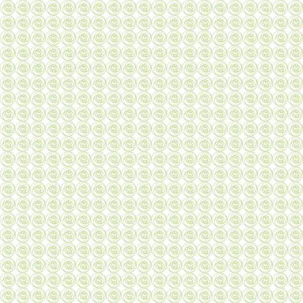 Seamless geometric pattern in green color — Stock Vector