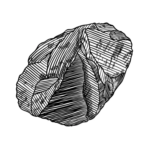 Cristal, piedras preciosas y piedra. Tierra mágica elementos sagrados. Sec. — Archivo Imágenes Vectoriales