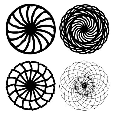 Kutsal geometri tasarım indie müzik kapak için ayarlamak veya t-shirt baskı, psychedelic poster ve el ilanı. Astroloji ezoterik din mandala. Vektör.