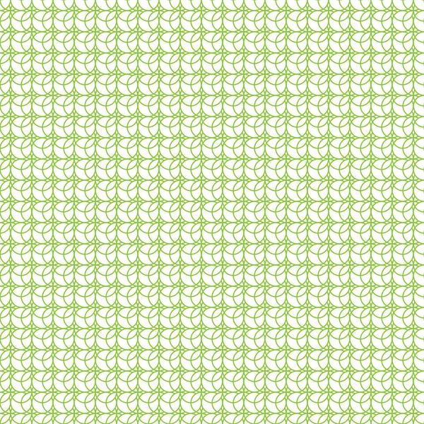 Seamless Pattern Green Color Made Circles Inspired Banknote Money Design — Stock Vector