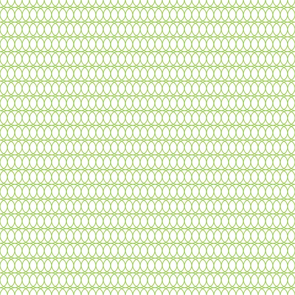 Seamless pattern in green color made of circles. Inspired of ban — Stock Vector