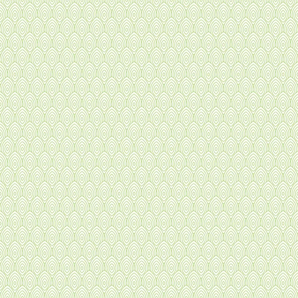 緑色でシームレスな幾何学的なパターンは、薄いフラット トレン — ストックベクタ