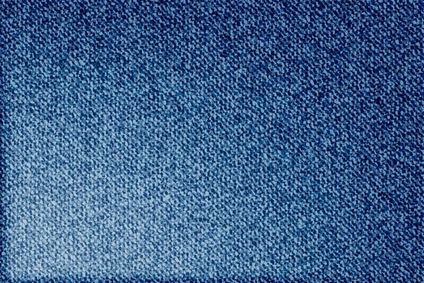 Fundo de textura azul denim. Padrão de jeans. Calça azul escura cl — Vetor de Stock