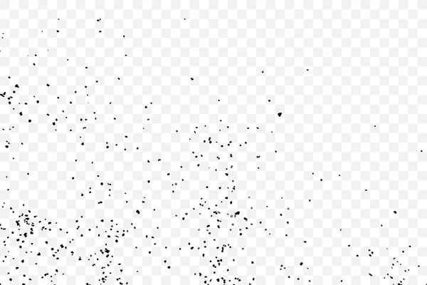 Grunge black and transparent dirty texture template. Messy dust — Stock Vector
