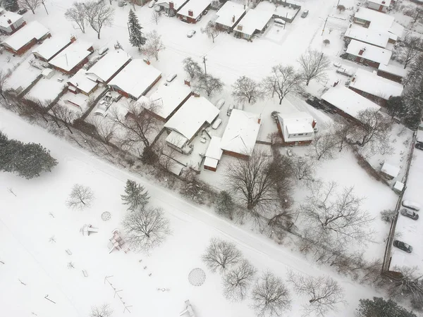 Hohes Schneesturmniveau, Wettervorhersage für den Winter Tag in Tag — Stockfoto