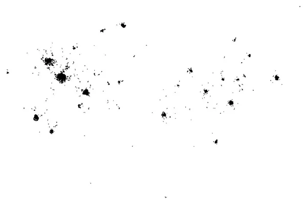 Szemcsés grunge absztrakt textúra egy fehér háttér. Festék kenő spray — Stock Vector
