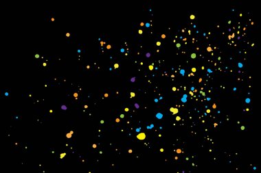 Soyut patlama. Suluboya, mürekkep Isola bulutu mürekkep sprey