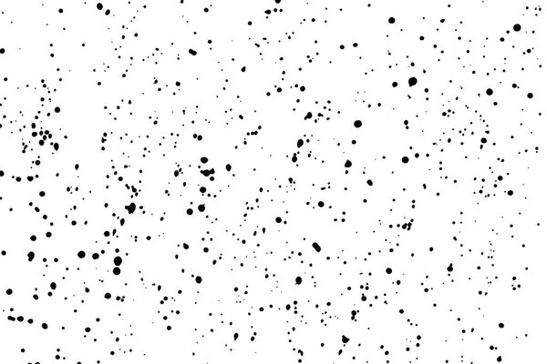 Splatter background. Black calligraphy ink splats. Spray paint d
