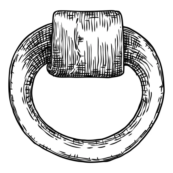 Κύκλος σχέδιο στολίδι για μοτίβο, σκαλισμένα απομονωμένα σε λευκό bac — Διανυσματικό Αρχείο