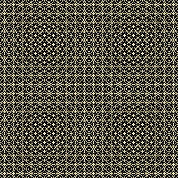 Luxuriöse geometrische Muster Hintergrund in trendigen linearen Stil. großartig für Print. Nahtloses Art-Deco-Muster aus den 1920er Jahren. dekorative Verpackung Design, Tapete, in schwarz und gold. Vektor. — Stockvektor