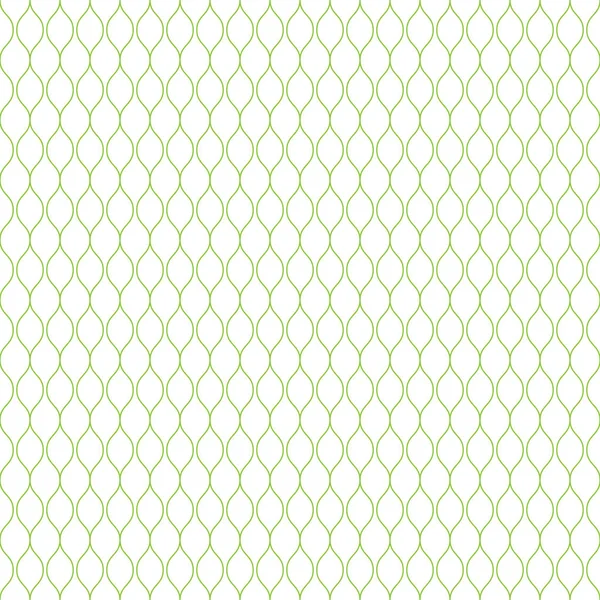 Patrón geométrico inconsútil en color verde hecho de tren plano delgado — Archivo Imágenes Vectoriales