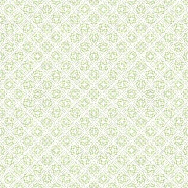薄いフラットトレンディlで作られた緑色のシームレスなクロスパターン — ストックベクタ