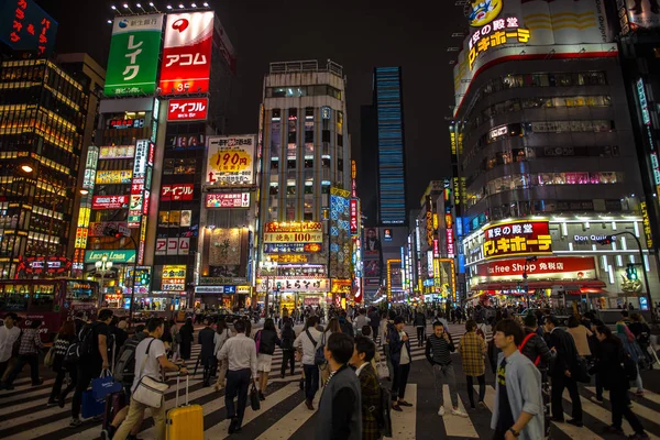 Berömda place i Tokyo, Shinjuku — Stockfoto