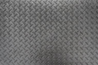 metal elmas plaka yıpranmış