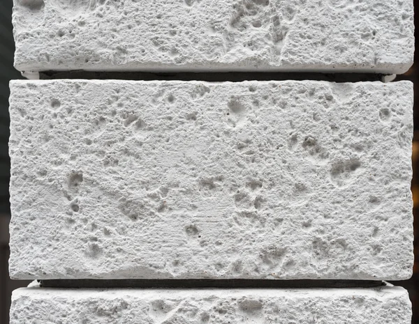 Biały cegła kamienia tekstura — Zdjęcie stockowe