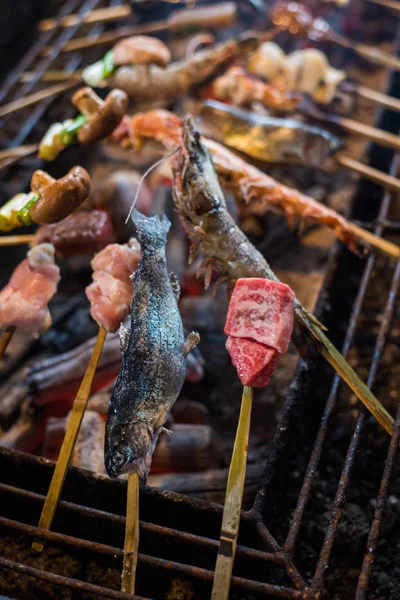 Japanese traditional  barbecue grill — Stock Photo, Image