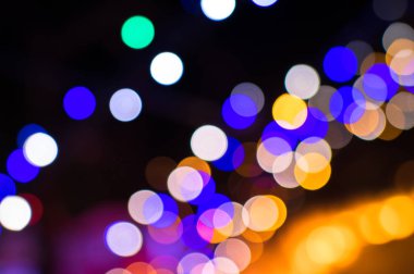 bokeh from concert background clipart