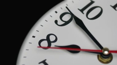 ofis duvar saati, klasik tarzda yakın çekim