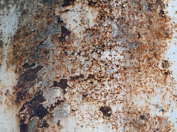 Metal velho ferro ferrugem fundo e textura — Fotografia de Stock