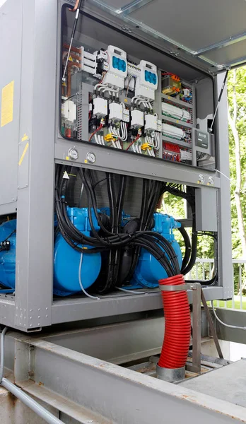 Hava chiller pompa basınç göstergesi, su desteği ile