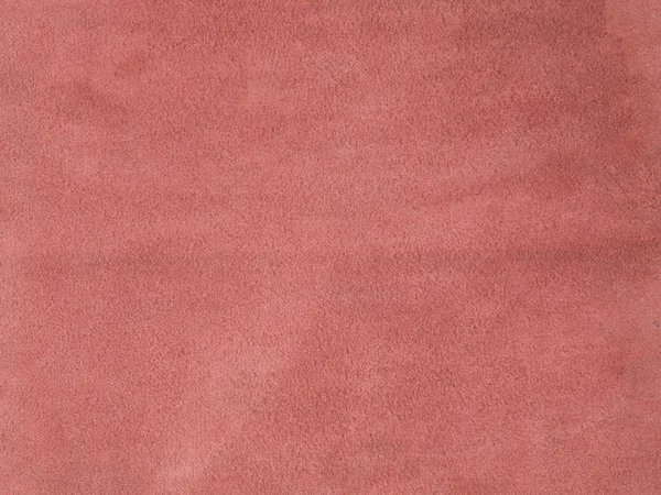 Натуральная, настоящая светло-красная замша — стоковое фото