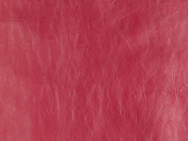 Naturliga, äkta röd läder texture — Stockfoto