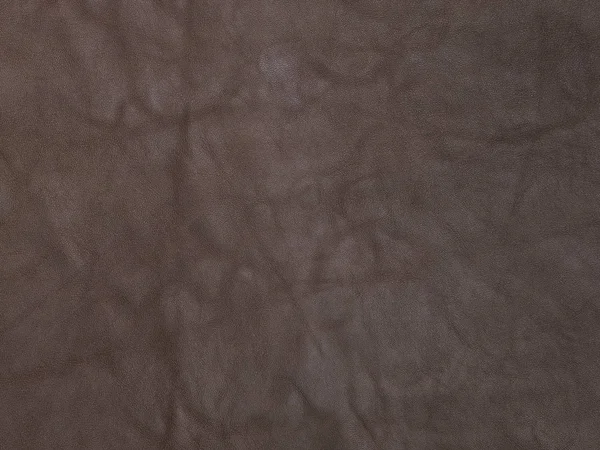 Natuurlijke, echte donker bruin leder texture — Stockfoto