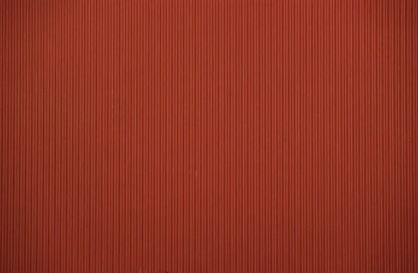Textura Cartón Ondulado Color Rojo Oscuro Útil Como Fondo — Foto de Stock
